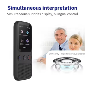 Dispositif de traduction intelligent S80 PRO AI avec ChatGPT 138, traducteur multilingue hors ligne et en ligne, WiFi pour les voyages d'affaires, le bureau - Product Image 6