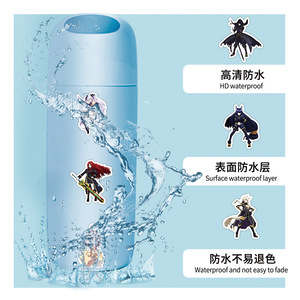 Nouveau Design 50 pièces/sac Anime l'<span class=keywords><strong>éminence</strong></span> dans l'ombre autocollants en vinyle amovibles imperméables - Product Image 3