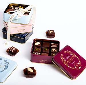 <span class=keywords><strong>Galletas</strong></span> de Año Nuevo <span class=keywords><strong>azul</strong></span> Latas dulces Latas cuadradas de San Valentín Embalaje de dulces Fabricante de cajas de latas para chocolate - Product Image 6