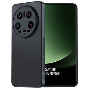 Étui de téléphone en cuir d'agneau Ultra-mince de luxe Protection d'objectif couverture de téléphone antichoc pour Xiaomi 14 Ultra - Product Image 6