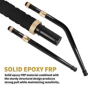 Caña de pesca de barco pesado de fibra de vidrio de alta calidad para caña de pescar recta y doblada, atún de mar profundo, caña de pescar de gran juego de agua salada - Product Image 3