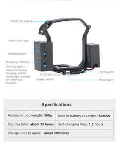 Penjualan Terbaik Mavic <span class=keywords><strong>3</strong></span> Pro sistem Airdrop hadiah cincin pernikahan pengiriman untuk DJI Mavic <span class=keywords><strong>3</strong></span> perlengkapan pendaratan pelempar udara perangkat - Product Image 4