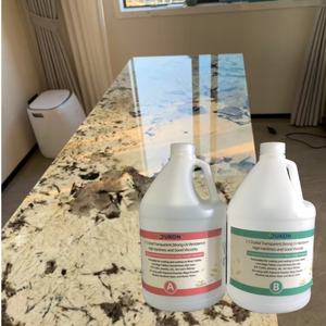 Revêtement de table en résine époxy dure pour revêtement de table en marbre résistant aux rayures et aux aliments pour sol en marbre, <span class=keywords><strong>déco</strong></span> de table - Product Image 6