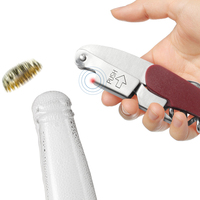 Ouvre-bouteille multifonction de haute qualité, tire-bouchon portable, logo personnalisable, mariages, fêtes, rassemblements décontractés, cuisine