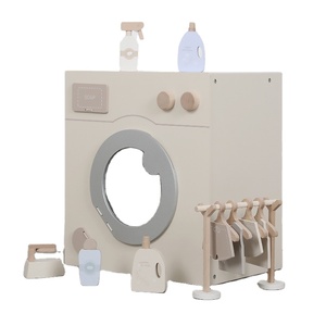 Nordic Set giocattolo in legno per bambini per bambini <span class=keywords><strong>cucina</strong></span> simulazione frigorifero lavatrice giocattolo - Product Image 1