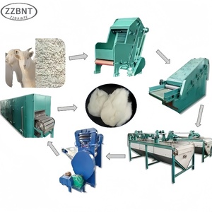 Zzbnt thương mại cừu len rửa cọ rửa máy khử nước máy giặt len bẩn máy sấy len thô - Product Image 1