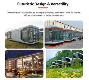 Nhà chứa viên nang Táo-thiết kế mô-đun không thấm nước thân thiện với môi trường với phòng tắm cho công việc - Product Image 2