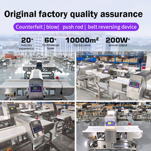 Промышленный конвейерный металлодетектор для чайных пакетиков, высокочувствительное оборудование для контроля безопасности пищевых продуктов, обнаружение стали - Product Image 4