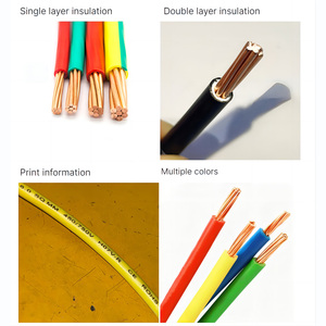 สายไฟทองแดงบริสุทธิ์ 99.9% ทนกรดและน้ำมัน THHN/<span class=keywords><strong>THW</strong></span> 600V พร้อมฉนวน PVC และปลอกหุ้มไนลอน <span class=keywords><strong>ราคา</strong></span>โรงงาน โปรโมชั่นลดราคา - Product Image 4