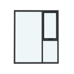 AS2047 Fenêtres fixes modernes à triple verre approuvées Cadre en aluminium insonorisé Auvent <span class=keywords><strong>d</strong></span>'<span class=keywords><strong>angle</strong></span> extérieur Lucarne de toit pour fenêtres - Product Image 1