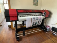 Máquina de Impresión de Gran Formato para Publicidad, Impresora Eco-solvente de 1.2m con Cabezal XP600, Impresora Digital de Rollo a Rollo