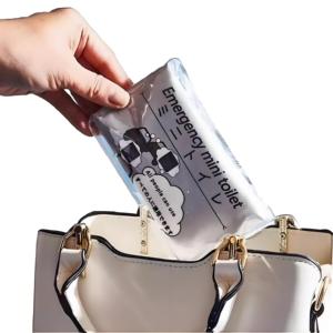 Sac à <span class=keywords><strong>urine</strong></span> jetable unisexe pour voyage en plein air, camping, assurance qualité, sac à pipi d'urgence de style simple