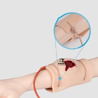 Modelo de herida de pistola grande, modelo de enseñanza médica de entrenamiento de control de hemostasia, entrenamiento de simulación de Trauma