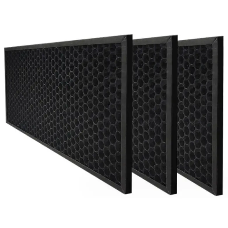 Customized Services Hepa Filter Activated Carbon Filter Air Purifier Mesh Air Filter For Household