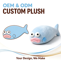Jouets en peluche OEM/ODM : Figurines de poissons longs personnalisées, coussins décoratifs pour la maison, décorations de voiture et mascottes d'entreprise.