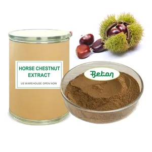 Wholesale Supply Natural 20% 40% Aescins Esculin Horse Chestnut Seed Dry Extract Escin Extract Powder