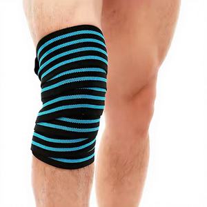 Rodilleras Elásticas de Nailon para Deportes Profesionales, Ajustables, para Sentadillas, Levantamiento de Pesas, Protección Básica para Adultos, Protección Mejorada - Product Image 1