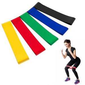 Ensemble de bandes de résistance en latex à bas prix pour créer votre propre marque – Bande de fitness pour fessiers et hanches, mini-boucle pour exercices - Product Image 3
