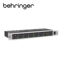 Boîtier de direct (DI) professionnel Behringer DI800 à 8 canaux, entrées DC-découplées 350k, sorties XLR +18 dBu niveau max pour scène et studio audio