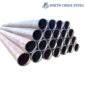 Tuyau en acier au carbone soudé ERW de grande qualité, tube rond noir/galvanisé pour la construction - Product Image 5