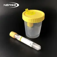 Vacuum urine collection tube with urine container