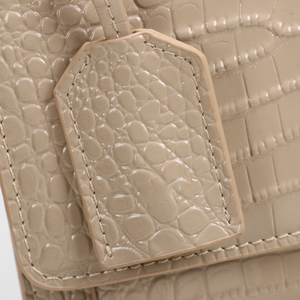 Luxury Crocodile Texture Handbag, Fashion Women <b>Shoulder</b> Bag, - Product Image 5