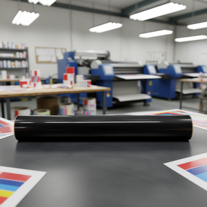 Vinilo Reflectante Negro para Etiquetado de Película PET de 1.22m x 45.7m para Aplicaciones de Impresión Digital - Product Image 2