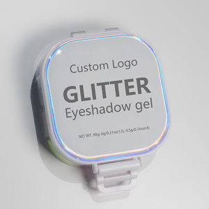 Palette de fards à paupières vegan multi-chromes scintillants et imperméables 16 couleurs, <span class=keywords><strong>gel</strong></span> <span class=keywords><strong>pailleté</strong></span>, pour maquillage de fête, produits populaires de marque privée MLM - Product Image 4