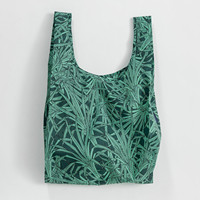 Sac de courses pliable en polyester imprimé, fabriqué en usine BSCI, avec pochette intégrée, recyclable
