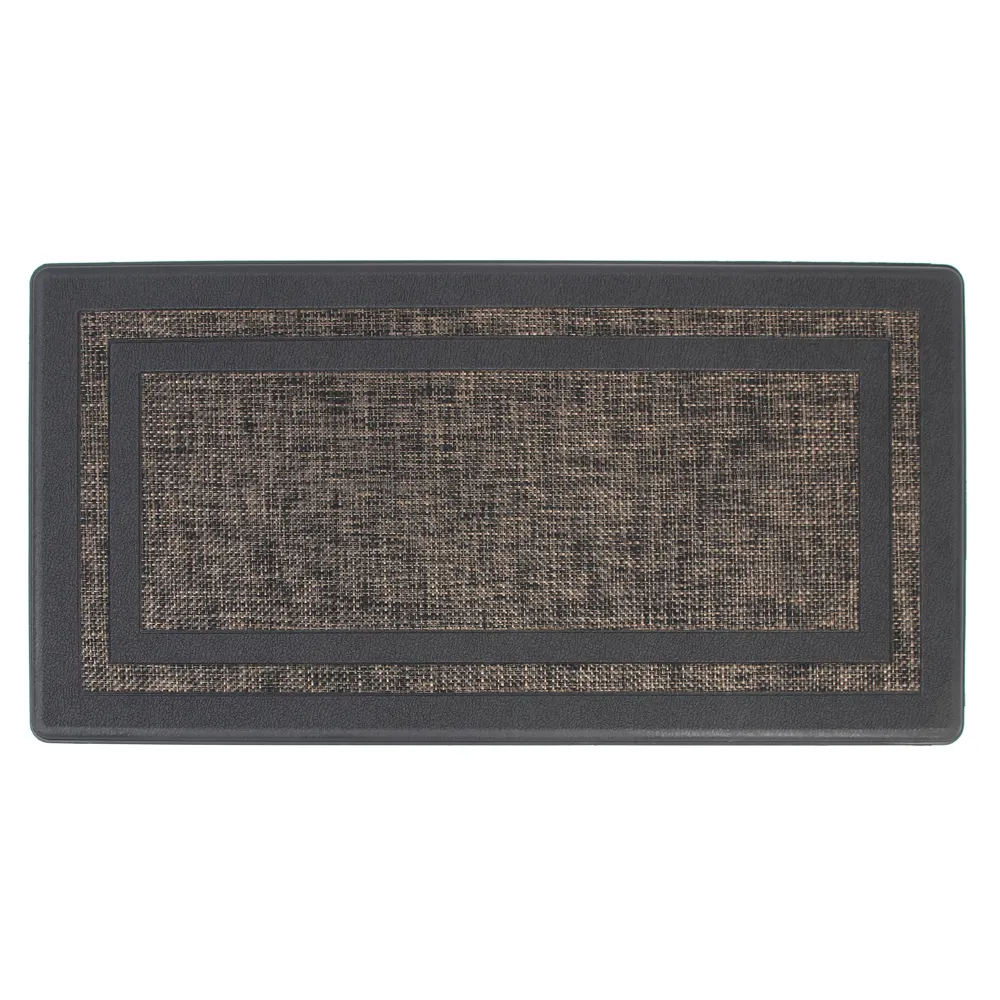 Kitchen anti-fatigue mat oil-proof and anti-fouling fabric0 sturdy and fashionable kitchen mat comfortable mat