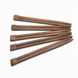 Baguettes jetables en bambou carbonisé de haute qualité, <span class=keywords><strong>vaisselle</strong></span> à usage unique de <span class=keywords><strong>premier</strong></span> choix, <span class=keywords><strong>prix</strong></span> d'usine direct - Product Image 3