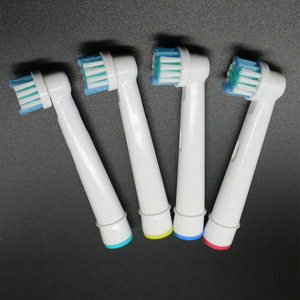 Cabezales de repuesto para cepillo de dientes eléctrico, 4 Uds., cerdas suaves, universales, compatibles con Braun Oral B, cabezales redondos, multicolor - Product Image 3