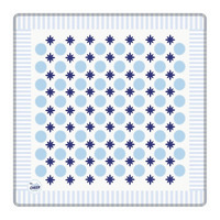 Tapis de Mahjong de Noël à Bords Cousus, Tapis de Jeu en Néoprène Sur Mesure avec Sac de Transport en Toile pour Jeu de Table Intérieur des Fêtes