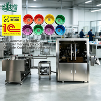 Machine de marquage laser UV haute vitesse pour bouchons de bouteilles en plastique GS1, prise en charge du système « un article, un code » ASL BELGISI pour la production d'eau potable