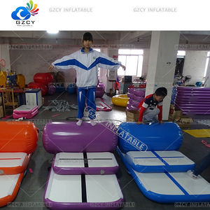 Tapis gonflable gym piste d'air <span class=keywords><strong>pas</strong></span> cher gymnastique tumbling mat air floor airtrack - Product Image 3