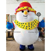 Funtoys-Costume de Mascotte Gonflable de Noël, Père Noël, Bonhomme de Neige, Renne, Elan, Cerf, Orignal, Personnage en Peluche, Animal de Bande Dessinée pour Adulte