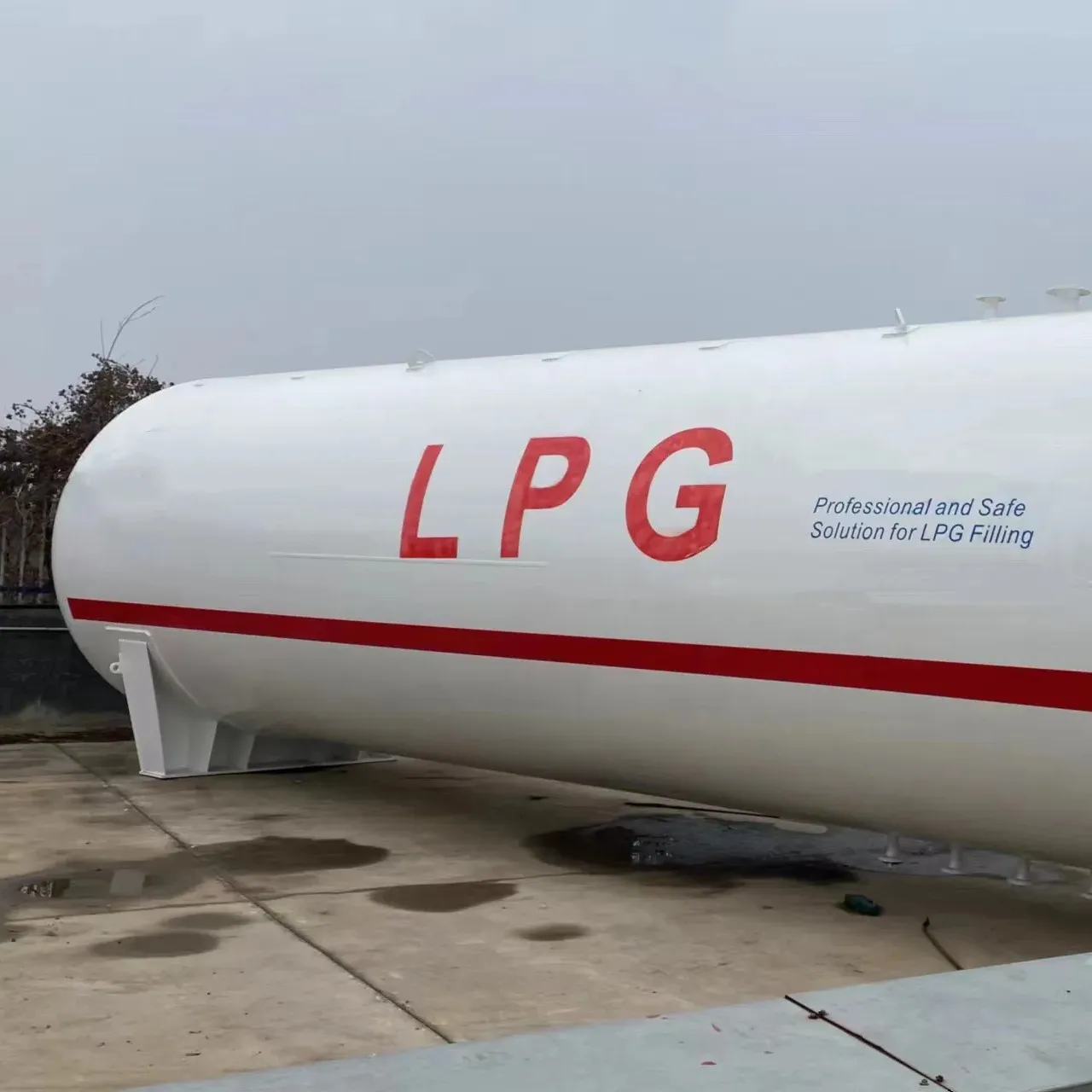 Китай Huagang lpg резервуар для хранения lpg круглый резервуар lpg Завод по продаже