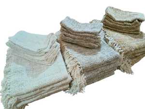 Tiras hechas a mano de hilo hilado a mano vintage bohemio nórdico para decoración del hogar cama sofá jardín decoración interior - Product Image 4