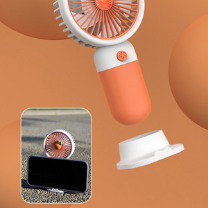 Mini ventilateur portable de la série Fruits Mignons, rechargeable par USB, ventilateur de table compact pour enfants, idéal comme cadeau - Product Image 2