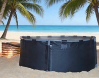 Bobine de chauffage à bois en acier inoxydable sur mesure pour chauffe-eau extérieur, camping et bain à remous