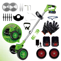 Tondeuse à gazon sans fil 21V 2000mAh, vente chaude, avec 2 batteries Li-ion et 1 chargeur pour l'élimination des mauvaises herbes – Solution d'approvisionnement en gros tout-en-un
