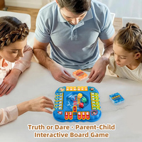 Juego de Mesa HTL Truth or Dare, Juego Interactivo Multijugador para Fiestas con Tarjetas y Dados, Juguete de Mesa para Niños y Adultos, Venta al Por Mayor