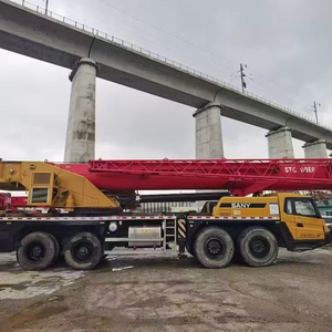 Grúa Camión Usada <span class=keywords><strong>2021</strong></span> SANY STC1000E6 100 Toneladas Buen Estado Pocas Horas Motor PLC Bomba Duradera para Uso Industrial y de Construcción - Product Image 6
