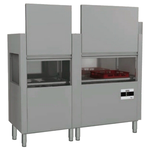 Túnel de lavado industrial de 29500 W 400/3V con módulo de enjuague de lavado prelavado de 1968x770x1620mm condición usada-modelo 28EDC201 EURAST - Product Image 1