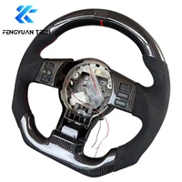Volant en fibre de carbone avec LED pour Nissan Frontier Xe 4x4 Navarra 2004 2005 2006 2007 2008 2009 2010 2011 2012 2013 2014 2015