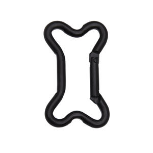 Gancho de aluminio con forma de hueso colorido para mascotas, accesorio duradero para exteriores con capacidad de carga de 5 kg para gatos y perros - Product Image 4