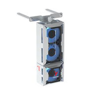 Refroidisseur de boîtier PC ALSEYE, couleur blanche, CPU, C-RAM-Gamma-W, petit, 3 ventilateurs de 40 mm