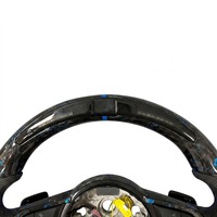 Volant en fibre de carbone pour Volkswagen Golf MK7 MK7.5 GTI R Polo GTI Passat Tiguan Jetta GTD GTE Volant personnalisé LED