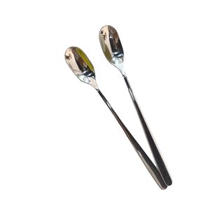 Stainless Steel Long Handle Dessert Spoon Coffee Stirring Spoon Milk Tea Spoon Ice Spoon Condiment Spoon Household Commercial - Product Image 4