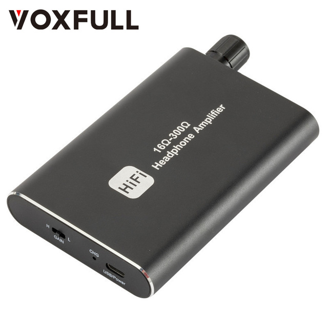 Voxfull HA010 Professional Monitor Splitter Mini Audio Headphone Amplifier with Adjustable Voice Portable